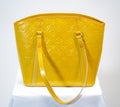 Louis Vuitton Vernis Bellevue GM Tote (Yellow)