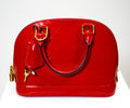 Louis Vuitton Alma BB - Vernis Patent Leather (Red)
