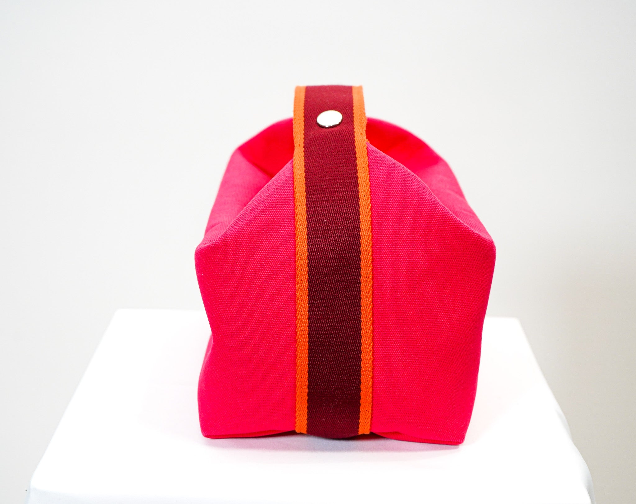 Hermès Canvas Pouch (Pink)